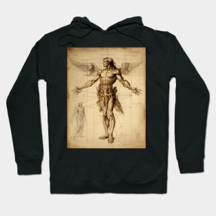 Gothic Anatomy Man Hoodie